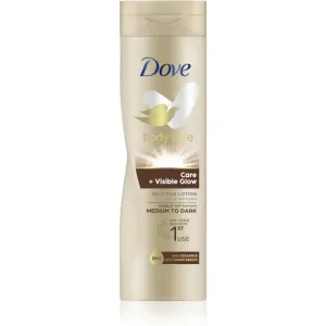 Dove Body Love self-tanning milk for the body shade Medium To Dark 250 ml