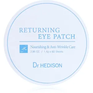 Dr. HEDISON Nourishing & Anti-Wrinkle Care hydrogel eye mask to treat dark circles 60 pc