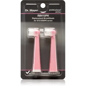 Dr. Mayer RBH10K toothbrush replacement heads pink for GTS1050PK 2 pc