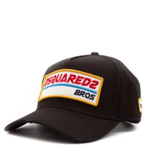 Dsquared2 Men's Patch Logo Cap Black One Size #674490