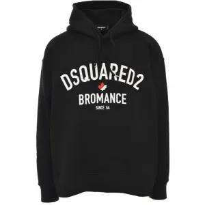 Dsquared2 Mens Bromance Slouch Hoodie Black S