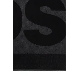 Dsquared2 Men's Wool Scarf Black ONE Size