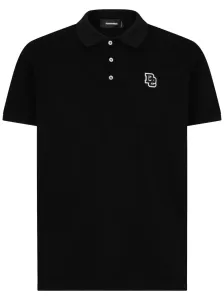 DSQUARED2 - Logo Cotton Polo Shirt #1760602