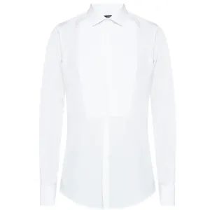 Dsquared2 Mens Tuxedo Shirt White XL