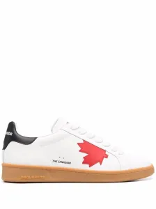 DSQUARED2 - Boxer Leather Sneakers