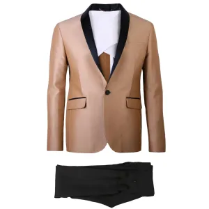 Dsquared2 Men's One Button Suit Beige XXL