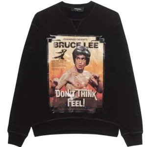 Dsquared2 Men's Bruce Lee Sweatshirt Black XL