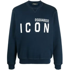 Dsquared2 Men's Icon Print Sweatshirt Navy L