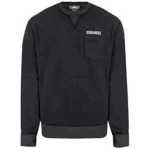 Dsquared2 Men's Pocket Sweatshirt Black L