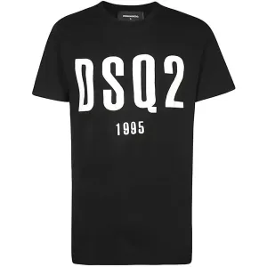 Dsquared2 Men's 1995 Logo T-shirt Black M #1575313