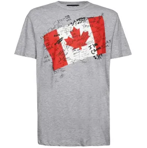 Dsquared2 Men's Canadian Graphic Print T-shirt Grey XL