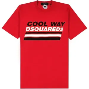 Dsquared2 Men's Cool way T-shirt Red M