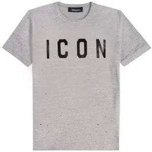 Dsquared2 Men's Icon Logo T-shirt Grey XXL
