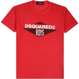 Dsquared2 Men's Logo Print T-shirt Red M