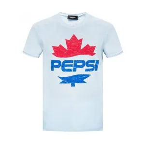 Dsquared2 Men's Pepsi T-shirt Blue L