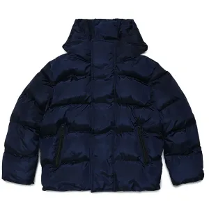 Dsquared2 Boys Hooded Puffer Jacket Navy 8Y Blue
