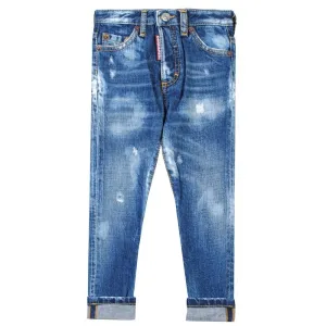 Dsquared2 Boys Icon Jeans Blue 6Y