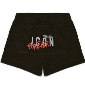 Dsquared2 Baby Boys Forever Icon Shorts Black 3M