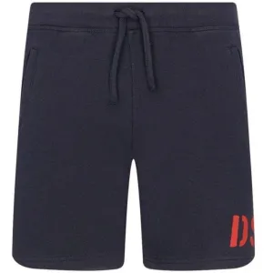 Dsquared2 Boys Cotton Shorts Navy 16Y
