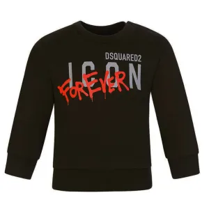 Dsquared2 Baby Boys Icon Forever Sweater Black 12M