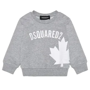 Dsquared2 Baby Boys Logo Sweater Grey 18M