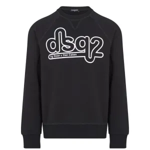 Dsquared2 Boys Logo Sweater Black 14Y #681029