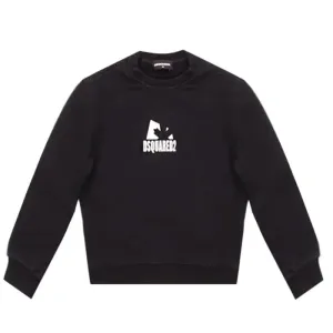 Dsquared2 Boys Logo Sweater Black 4Y #671232