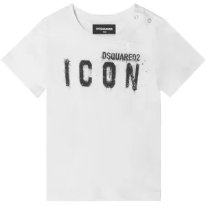 Dsquared2 Baby Boys Icon T=Shirt White 6M