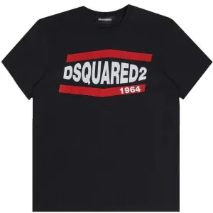 Dsquared2 Boys Cotton T-shirt Black 10Y #667154