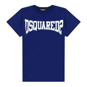 Dsquared2 Boys Cotton T-shirt Blue 10Y #667142