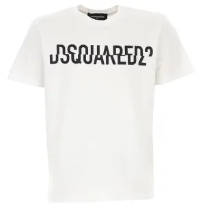 Dsquared2 Boys Cotton T-shirt White 4Y #680261