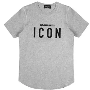 Dsquared2 Boys Icon T-shirt Grey 10Y