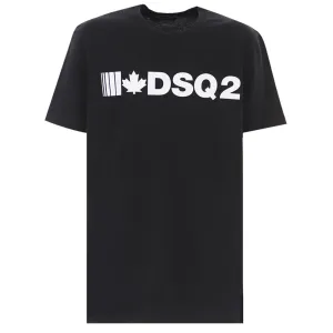 Dsquared2 Boys Logo T-shirt Black 10Y #680285