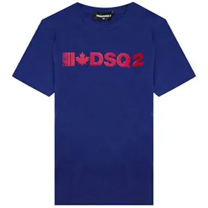 Dsquared2 Boys Logo T-shirt Navy 10Y