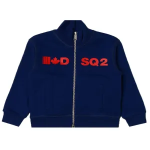 Dsquared2 Baby Boys Zip Sweater Blue 18M