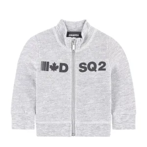 Dsquared2 Baby Boys Zip Sweater Grey 18M