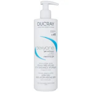 Ducray Dexyane Cleansing Gel for Face and Body for Dry and Atopic Skin 400 ml