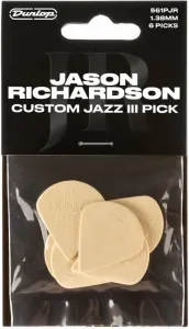 Dunlop Jason Richardson Custom Jazz III 6 pack Pick