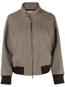 DUNST - Checked Wool Blend Jacket #1664690