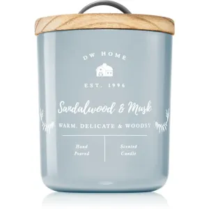 DW Home Farmhouse Sandalwood & Musk scented candle 264 g