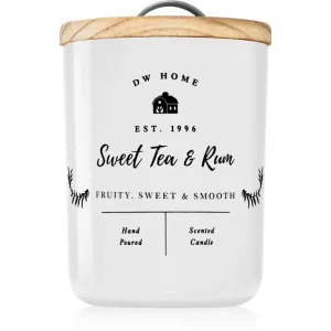 DW Home Farmhouse Sweet Tea & Rum scented candle 428 g