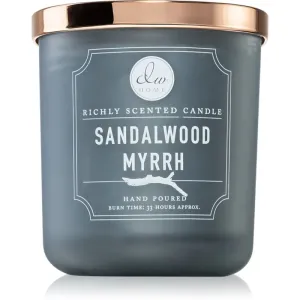 DW Home Signature Sandalwood Myrrh scented candle 260 g