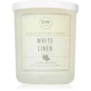 DW Home Signature White Linen scented candle 434 g