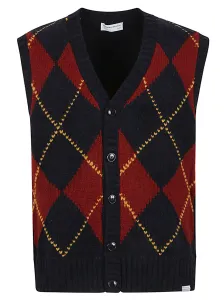 EDMMOND STUDIOS - Argyle Wool Vest #1761936