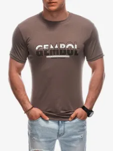 Edoti T-shirt Brown