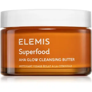 Elemis Superfood AHA Glow Cleansing Butter Cleansing Face Mask with Brightening Effect 90 ml