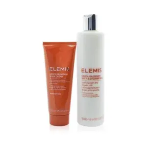 ElemisNeroli-Infused Body Duo Set: Neroli Blossom Bath & Shower Milk 300ml+ Neroli Blossom Body Cream 100ml 2pcs
