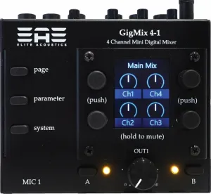 Elite Acoustics GigMix 4-1 Digital Mixer