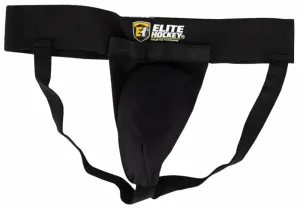 Elite Hockey Pro Deluxe Support With Cup JR L/XL Hockey Jock & Cup