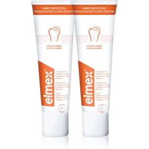 Elmex Caries Protection anti-decay toothpaste with fluoride 2x75 ml